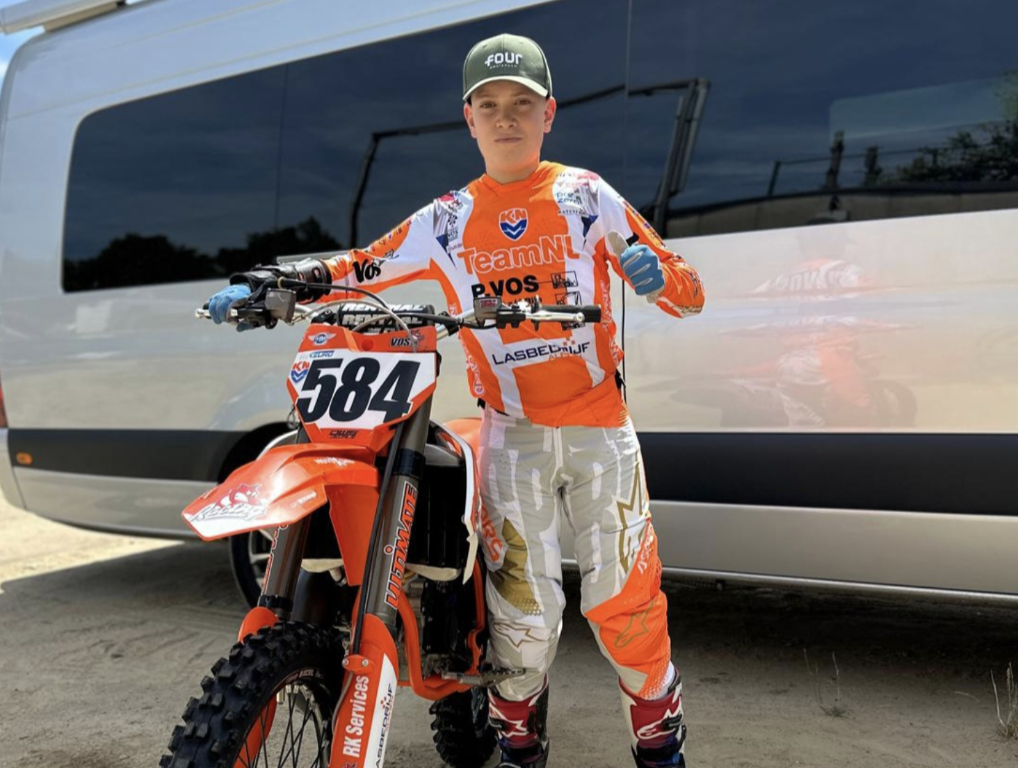 Jannes Vos (motorcrosser, TeamNL)