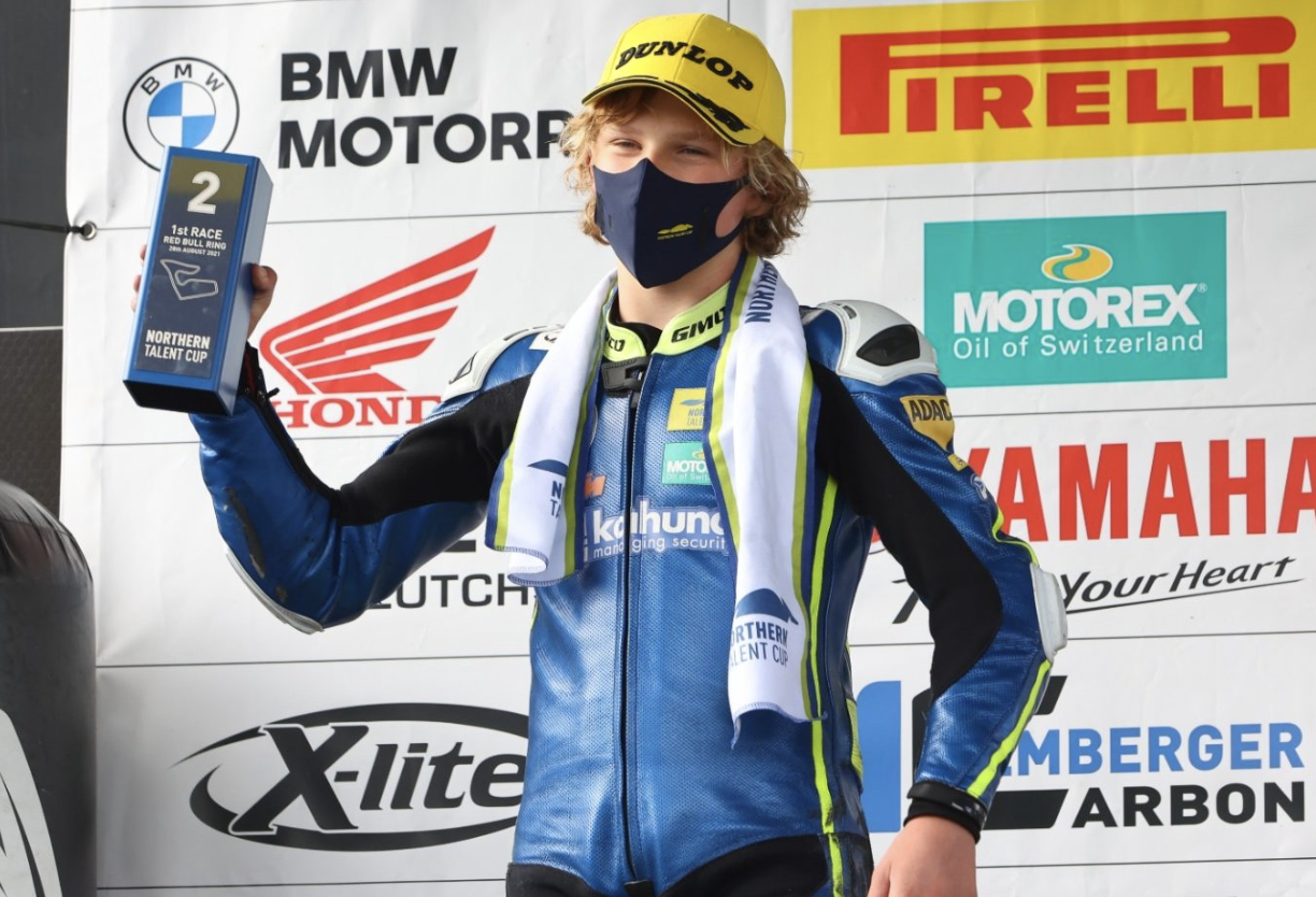 Loris Veneman (motorracer Northern Talent Cup)